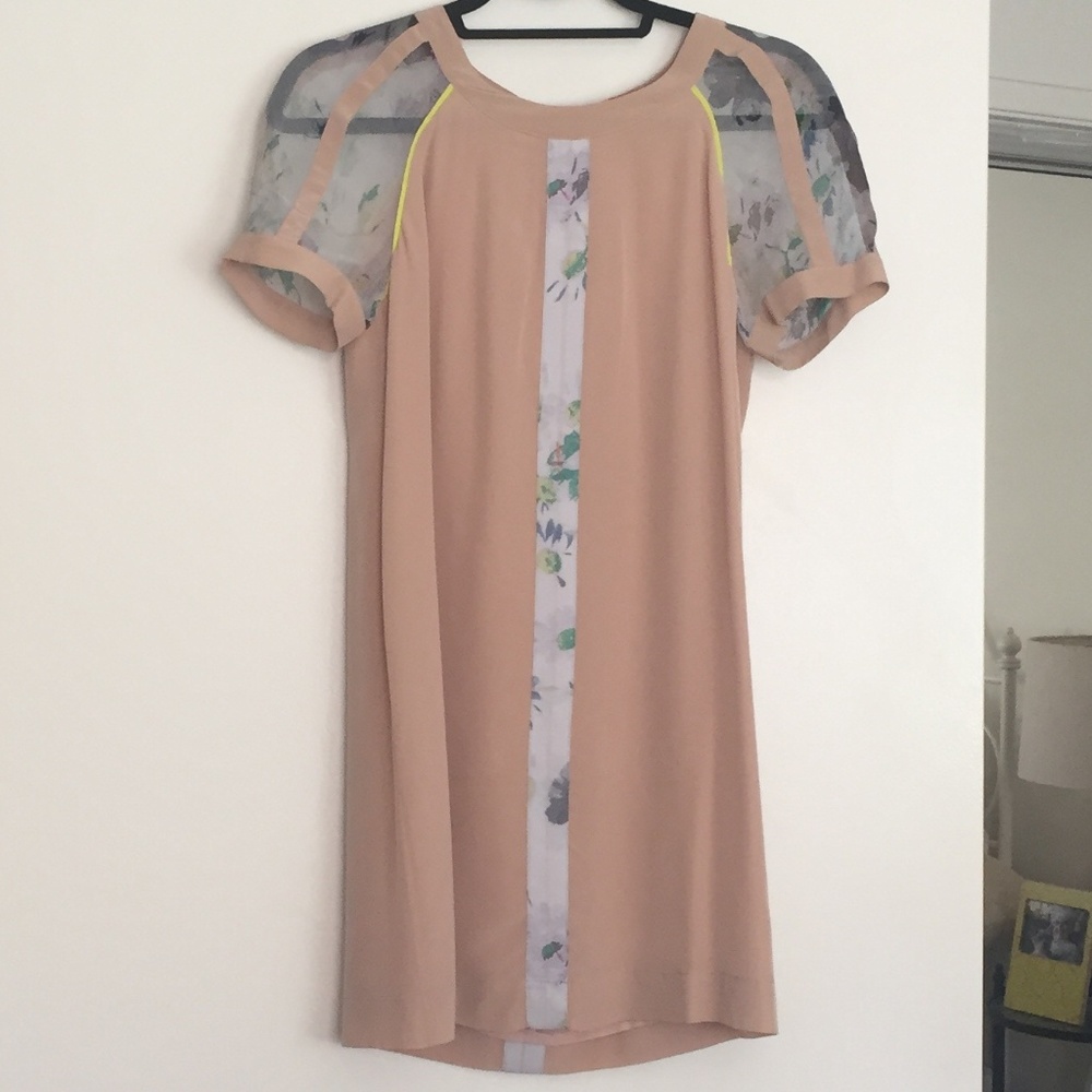 Elizabeth and James Silk Dress Size XS